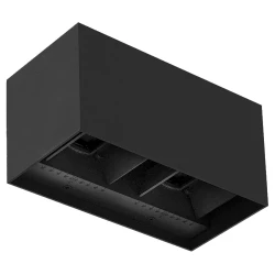 Brilagi - LED spoljašnje zidno svetlo DOUBLE CUBE LED/12W/230V crna IP65