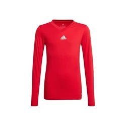 adidas Majice z dolgimi rokavi JR Team Base Tee Rdeča