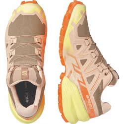 Salomon SPEEDCROSS 6 W, ženske patike za trail trčanje, bež L47985000