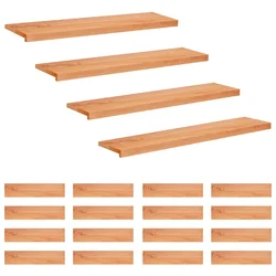Vidaxl Stopnice 20 kos 120 x 25 x 2 cm Lak Trda bukovina