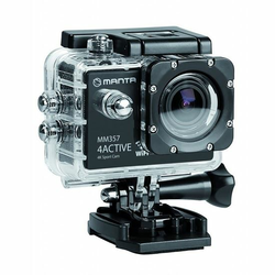 Aktivna Športna kamera MANTA MM357 4FUN Premium, 4K-UHD,WiFI