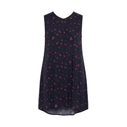 Ulla Popken Obleka temno rdeča/črna
