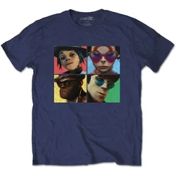 Gorillaz Humanz Navy Blue L Majica