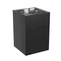 Torre fasadna lampa 9W IP54 crna kvadrat