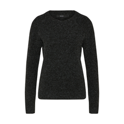 VERO MODA Pulover, črna