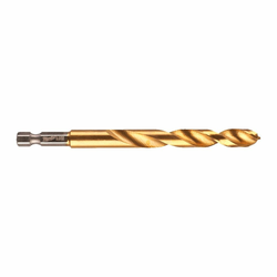 MILWAUKEE Udarne burgije za metal TIN HEX 9mm 1/4