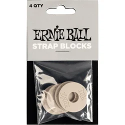Ernie Ball Strap Blocks Strap-locks Gray