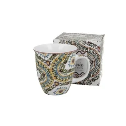 Duo Porcelanasta skodelica 650 ml - ESTRELLA GEOMETRIC PATTERNS