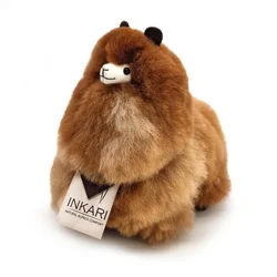 INKARI Plišasta igrača Alpaka Small Caramel 23cm
