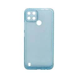 Maska za telefon TRANSPARENT COLOR za Realme C21y/C25y, Plava