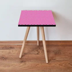 Hanah Home Klub sto Shp242, 35x42x35 cm, Roze
