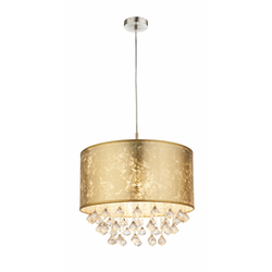 Viseća lampa, nikl mat, 1x E27