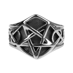 Prstan ETNOX - Pentagram - SR1425