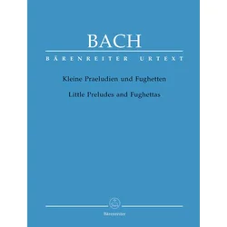 BACH J.S.:LITTLE PRELUDES AND FUGHETTAS