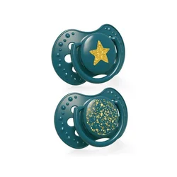 Lovi Silicone Dynamic Varalica 3-6M (2Kom) - Stardust Green