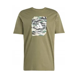 Adidas Muška majica m c camo box t  M, Maslinasta