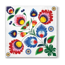 Serviete za decoupage - Folk motiv - 1 kom (serviete za)