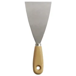 Špahtla metalna drvena drška 100mm :)