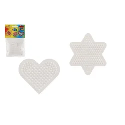 Hama Podloga za kroglice MIDI - zvezda, srce, plastika 9x9cm