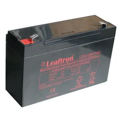 Leaftron LTC6-13 Backup Battery 6V, 13Ah, 195A