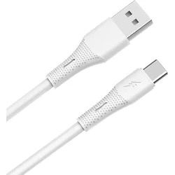 Kabl AVAX CB3301 / USB-A to USB-C / 18W / 1.5 m / White