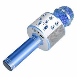 Karaoke Bluetooth Mikrofon sa Zvučnikom - Plavi