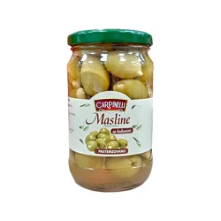 CARPINELLI Zelene masline punjene bademom, 360 g
