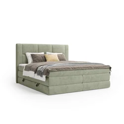 Esposa BOXSPRING POSTELJA 160 cm x 200 cm , tekstil zelena