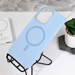 TERACELL Maska za iPhone 16 Pro Max Magsafe Matte Color, Svetloplava