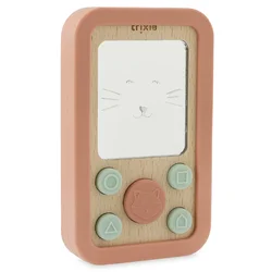 trixie® lesen in silikonski telefon mrs. cat