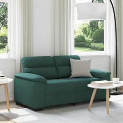 Dvosjed Sofa Tamnozelena 160x81x84 cm Tkanina