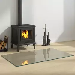 Staklena ploča za kamin *Transparent*an 100 x 60 cm Stakl