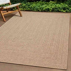 Tepih ZIZUR 120 x 120 cm s izgledom jute unutarnji i vanjski