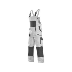 Canis Radne pantalone na tregere luxy robin belo-sive vel.58 ( 55240 )
