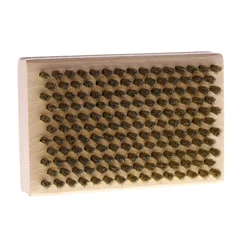 NZero Brush Brass 12x8cm Krtača