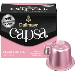 Dallmayr Capsa Lungo Decaf aluminijaste kapsule 10 kos.