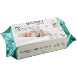 Bambo Nature Vlažne maramice, 80 komada