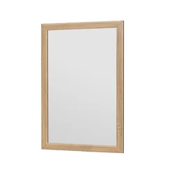 Hanah Home Ogledalo Sesso Natural, 50x75cm, Braon