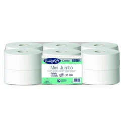 BULKYSOFT Toalet papir Comfort Mini Jumbo, 120m, Dvoslojni, 12 rolni