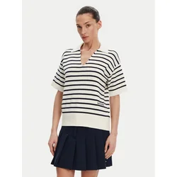 Tommy Hilfiger Pulover WW0WW45400 Bež Regular Fit