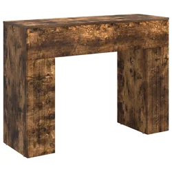 Kava Stol Dimljeni hrast 102 x 35 x 75 cm Konstruirano drvo