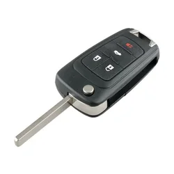 CAR 888 ACCESSORIES Kućište oklop ključa 5 dugmeta za Chevrolet Hu100 crno