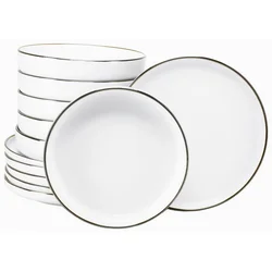 Creatable JEDILNI SERVIS Nordic Festive Weiss