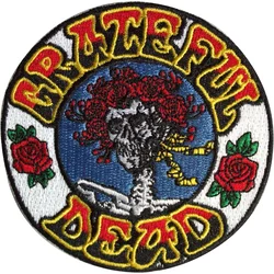 Grateful Dead Bertha Circle Iron-On Patch