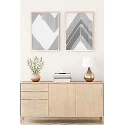 Wallity Uramljena slika Huhu74, 30x40 cm , 2 dela