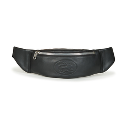 Lacoste Torbice za okrog pasu L 12 12 CUIR CASUAL WAISTBAG Črna