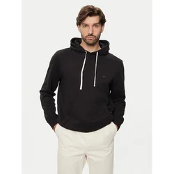 TOMMY HILFIGER Majica Essential  črna / bela