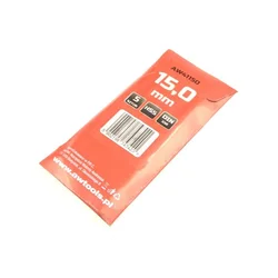 awtools beli sveder za kovino 15,0 mm, 5 kosov