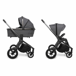 Muuvo Kolica za bebe Quick SE 2u1, 0-22 kg, Siva