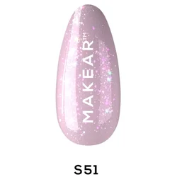 Trajni gel lak za nokte UV i LED SUMMER LINE S51 | MAKEAR | Kozmo